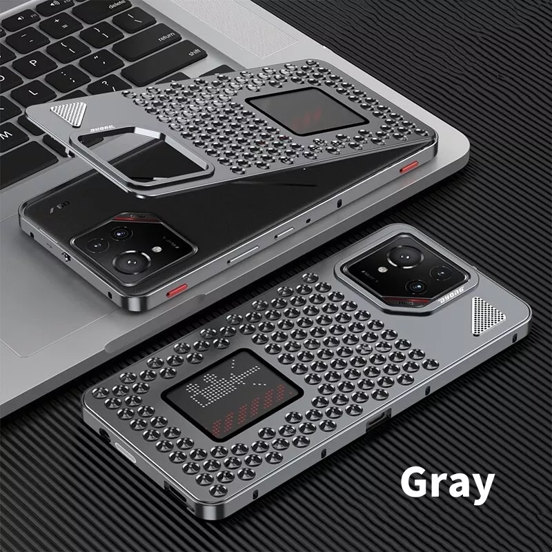 Load image into Gallery viewer, ASUS ROG Phone 8 & Pro - Aluminum Alloy Spring Buckle Honeycomb Heat Dissipation Case - i-Station Mobile Phone & Electronic Device Repair and Accessories