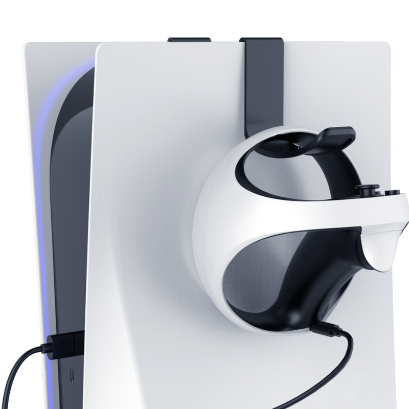 Load image into Gallery viewer, PlayStation PS VR 2 - 3 in 1 Essential Kit Charging Cable & Pair of Controller Holder Package - Polar Tech Australia