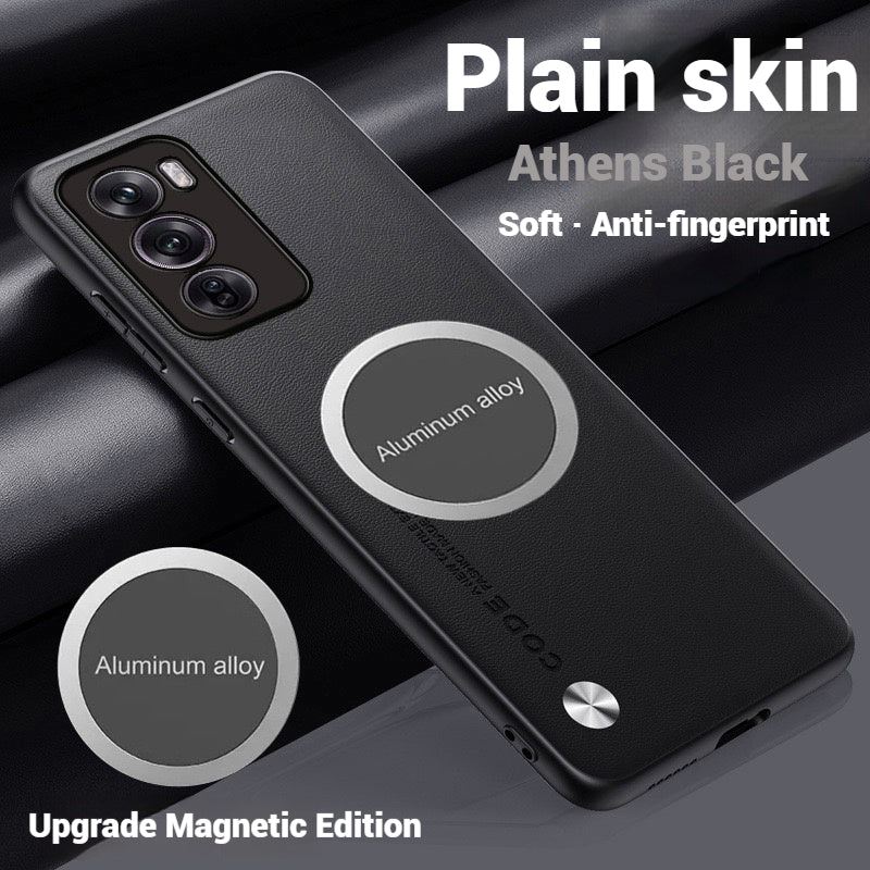 Load image into Gallery viewer, Oppo Reno 12 & Pro - Soft Edged Plain Leather Essentials Series Case - i-Station Mobile Phone & Electronic Device Repair and Accessories