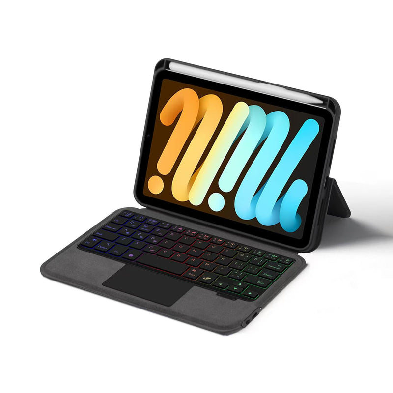 Load image into Gallery viewer, Apple iPad Mini 6/7 8.3'' 6/7th Gen (2021/2024) Integrated Bluetooth Keyboard Flip Case With Backlit - i-Station Mobile Phone & Electronic Device Repair and Accessories