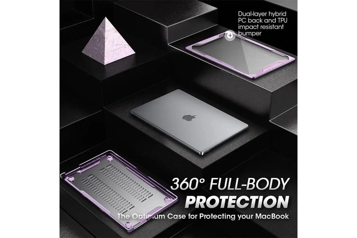 MacBook Pro 14.2" (A2442 & A2779) SUPCASE Ultra-thin Transparent Heat Dissipation Shockproof Protective Case - i-Station Mobile Phone & Electronic Device Repair and Accessories