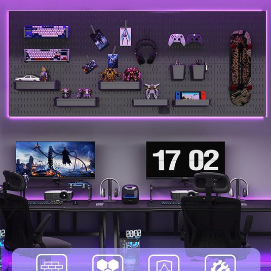 Revamp Your Space With A Versatile Pegboard Kit - Effortlessly Organize Home, Office, And Gaming Setup With Customizable Hanging Solutions - i-Station Mobile Phone & Electronic Device Repair and Accessories
