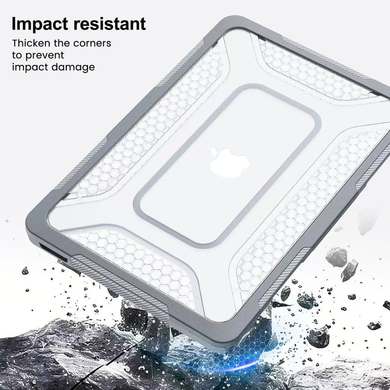 Load image into Gallery viewer, Macbook Neo 13“ 2026 (A3404) - Hybrid Armor Case with Hidden Stand & Anti-Slip Grip - i-Station Mobile Phone & Electronic Device Repair and Accessories