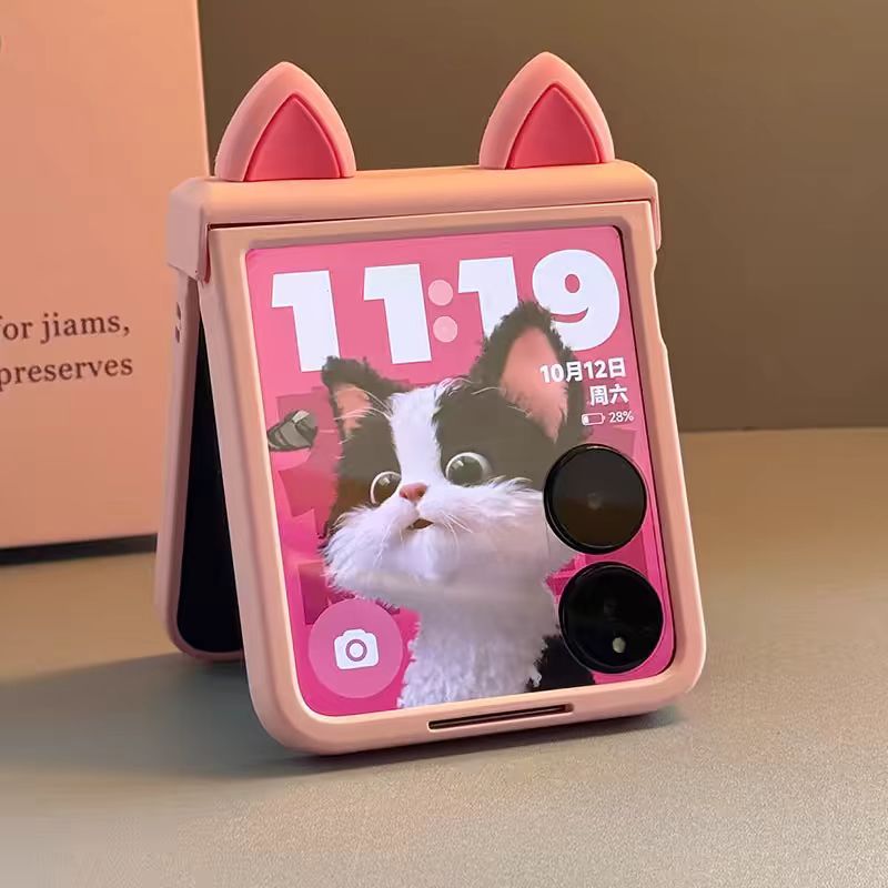 Load image into Gallery viewer, Xiaomi Mix Flip Cartoon Shell Film Integrated Anti-drop Fashion-Forward Series Case - i-Station Mobile Phone & Electronic Device Repair and Accessories