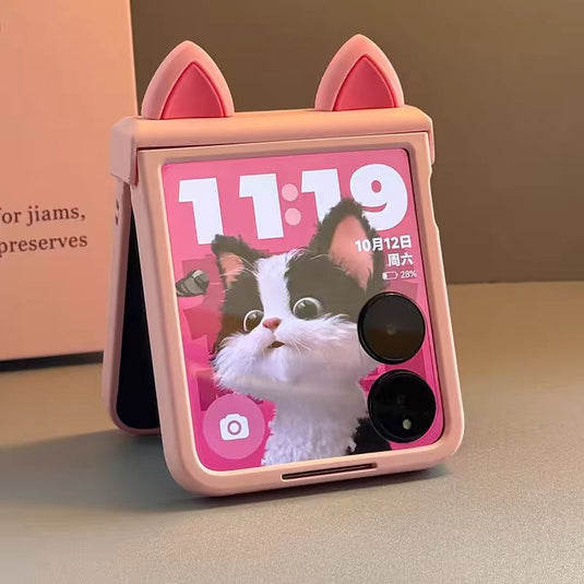 Xiaomi Mix Flip Cartoon Shell Film Integrated Anti-drop Fashion-Forward Series Case - i-Station Mobile Phone & Electronic Device Repair and Accessories