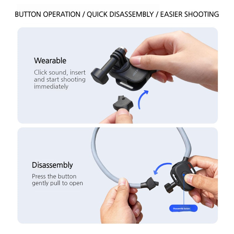 Load image into Gallery viewer, Action Camera Neck Holder for Osmo Action 6, Pocket 3, GoPro - i-Station Mobile Phone & Electronic Device Repair and Accessories