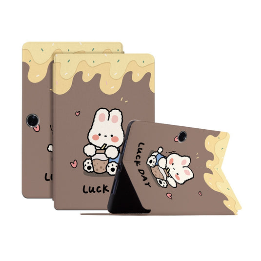 OPPO Pad Neo (OPD2302, OPD2303) - Cute Cartoon Pattern Magnetic Flip Stand Protective Case - i-Station Mobile Phone & Electronic Device Repair and Accessories