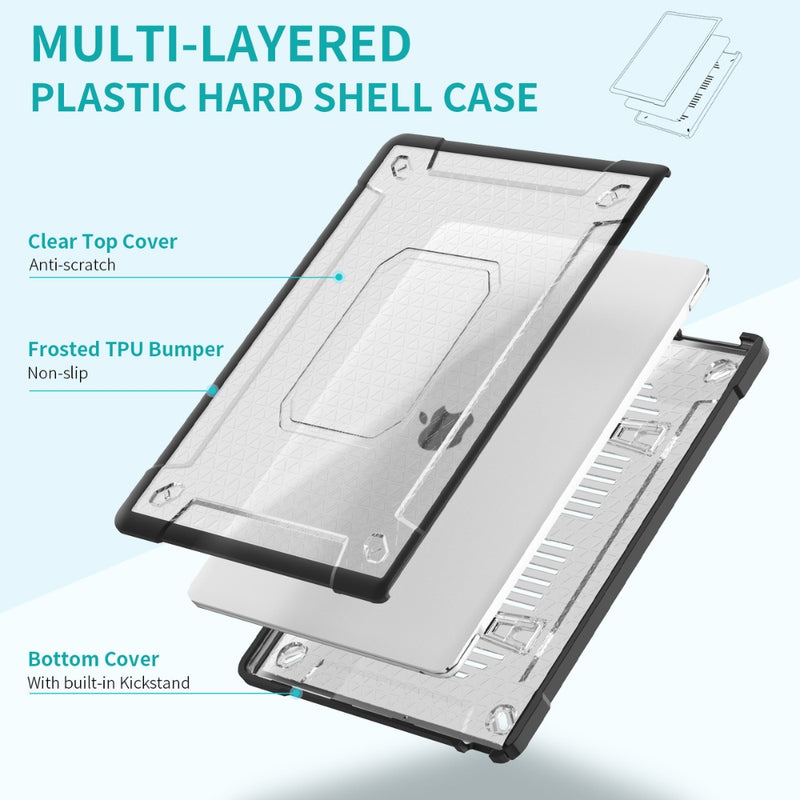 Load image into Gallery viewer, MacBook Air 15.3" (A2941 & A3114) - BJB2 Full Coverage Laptop Stand Protective Case - i-Station Mobile Phone & Electronic Device Repair and Accessories