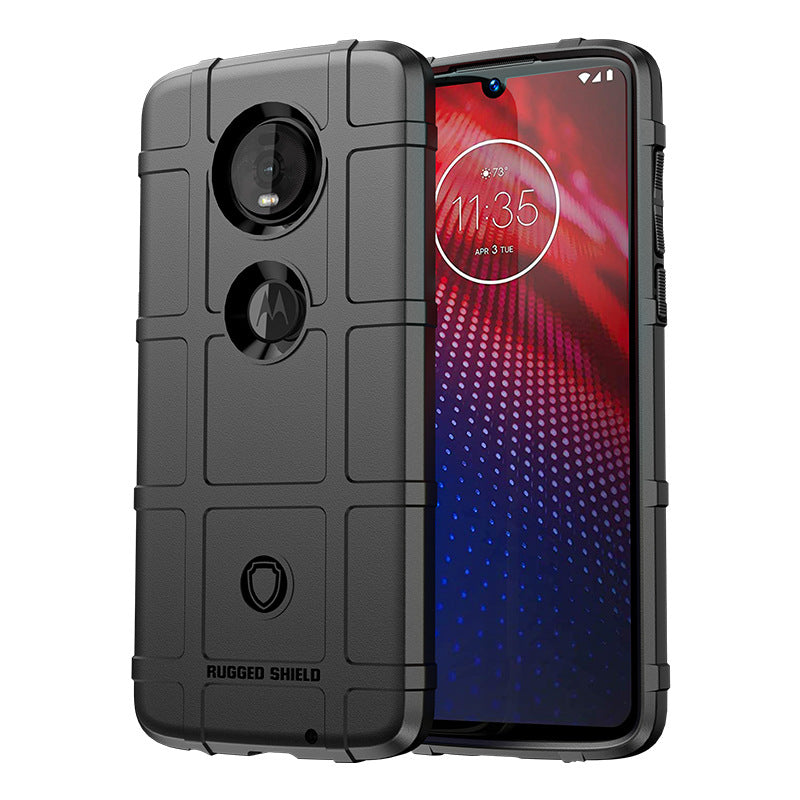 Load image into Gallery viewer, Motorola Moto Z4/Moto Z4 Play/Moto Z4 Force - Shield Shockproof Rugged Heavy Duty Case  With 2PC Tempered Glass Screen Protector - i-Station Mobile Phone & Electronic Device Repair and Accessories