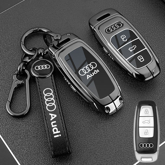 Audi Stylish with Cool Shockproof Car Key Protective Fob Case Cover For A3, A4, A5, A6, Q2, Q3, Q5, Q7, Q8, e-tron - i-Station Mobile Phone & Electronic Device Repair and Accessories