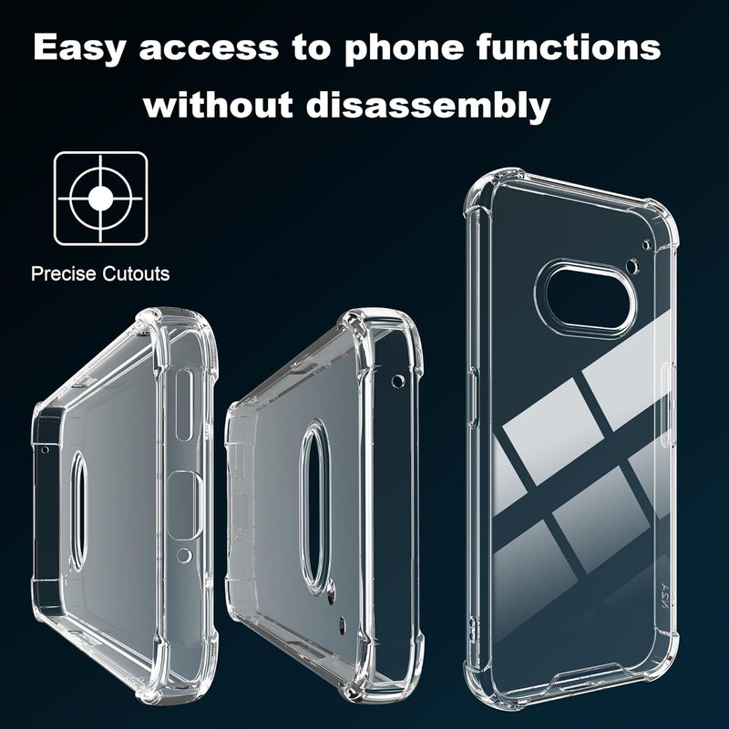 Load image into Gallery viewer, Nothing Phone 2a Plus - AirPillow Cushion Transparent Soft Clear TPU Four Corners Protective Case With 2PC 9H Tempered Glass Screen Protector - i-Station Mobile Phone & Electronic Device Repair and Accessories