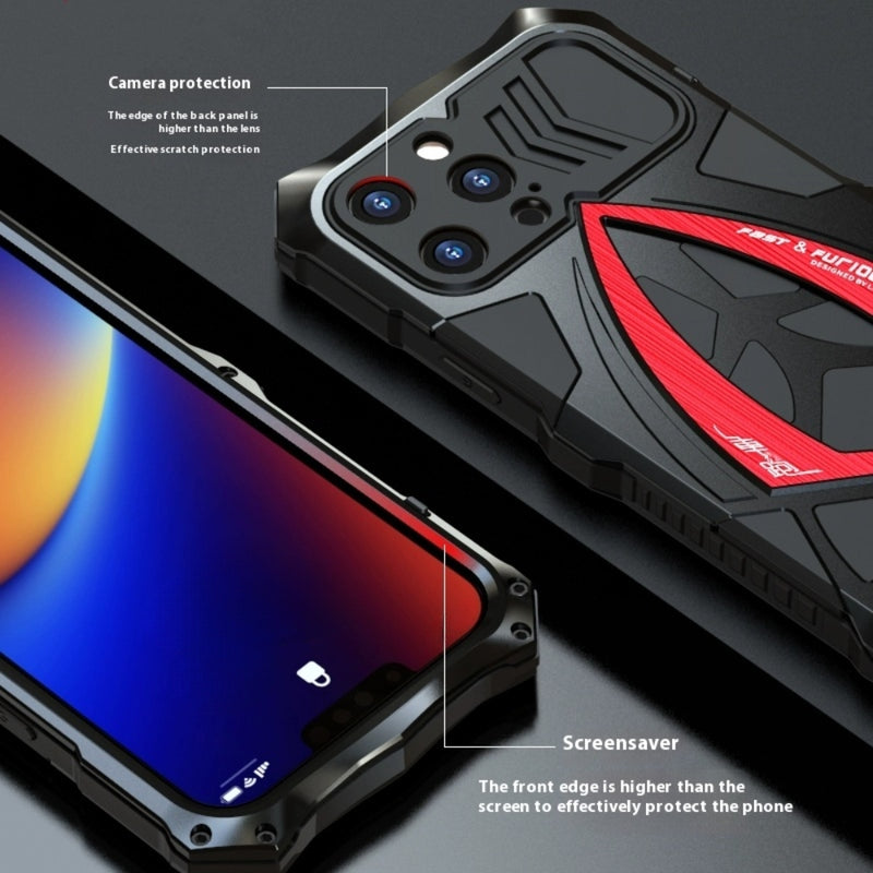 Load image into Gallery viewer, Apple iPhone 16 Pro Max - Full Covered Full Protection Mechanics Style Case - i-Station Mobile Phone & Electronic Device Repair and Accessories