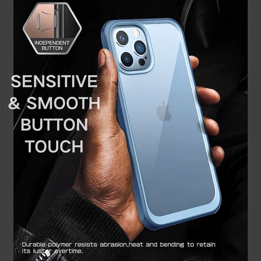 Apple iPhone 13/Mini/Pro/Pro Max Transparent Slim Protection Hybrid Shockproof Essentials Series Case - i-Station Mobile Phone & Electronic Device Repair and Accessories