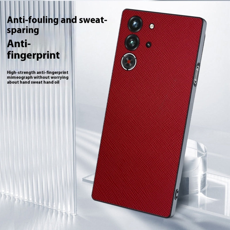 Load image into Gallery viewer, ZTE nubia Red Magic 10 Pro / 10 Pro Plus - Solid Color Leather Full-Wrap Business Phone Case - i-Station Mobile Phone & Electronic Device Repair and Accessories