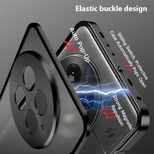 OnePlus 13R - Metal Frame Frosted Magnetic Phone Case - i-Station Mobile Phone & Electronic Device Repair and Accessories