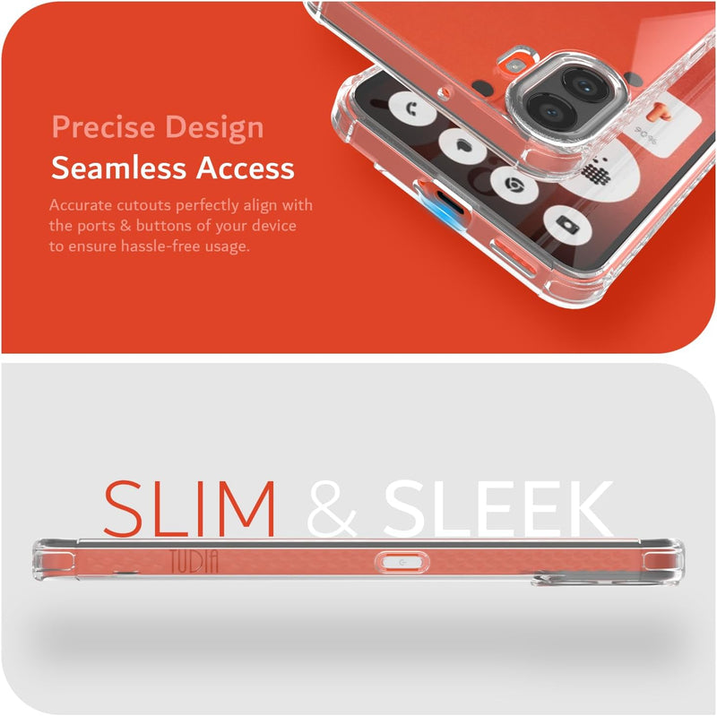 Load image into Gallery viewer, Nothing CMF Phone 1 - AirPillow Cushion Transparent Soft Clear TPU Four Corners Protective Case With 2PC 9H Tempered Glass Screen Protector - i-Station Mobile Phone & Electronic Device Repair and Accessories