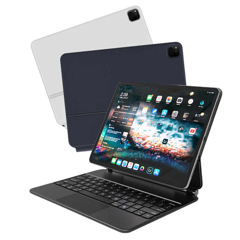 Load image into Gallery viewer, Apple iPad Air 13-inch M2 (2024) Smart Wireless Trackpad Keyboard Flip Case With Backlit - i-Station Mobile Phone & Electronic Device Repair and Accessories