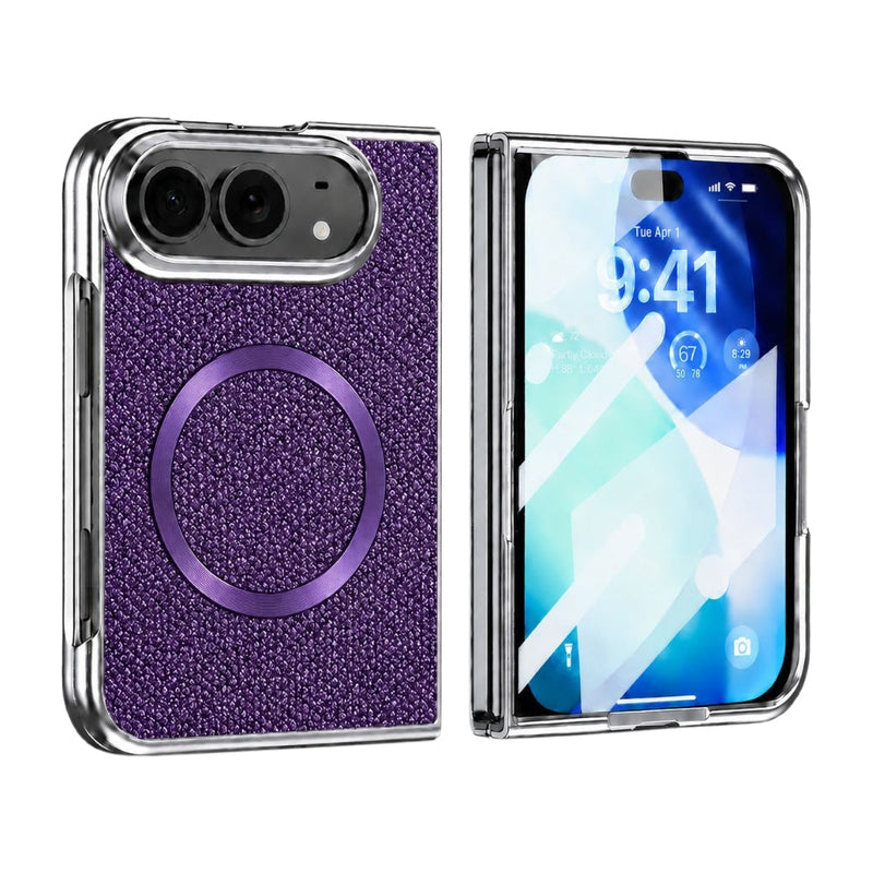 Load image into Gallery viewer, Apple iPhone Duo - Glitter Powder Magnetic Integrated Film Phone Case - Polar Tech Australia
