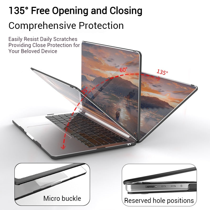 Apple MacBook Pro 16" (A2485 & A2780 & A2991 & A3403 & A3186) - Genuine Sheepskin Leather Shockproof Protective Case - i-Station Mobile Phone & Electronic Device Repair and Accessories