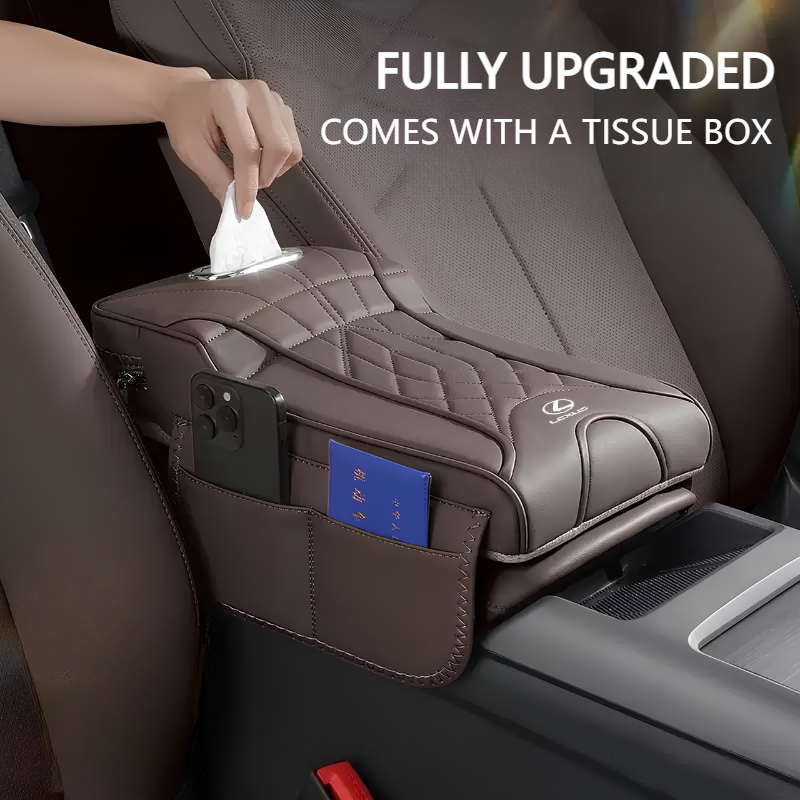 Load image into Gallery viewer, Lexus Car Multi-Functional Leather Armrest Box Heightening Pad for ES200, RX300, NX, UX, LS - i-Station Mobile Phone & Electronic Device Repair and Accessories
