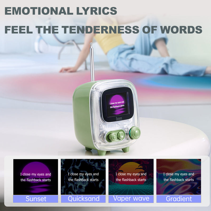 Load image into Gallery viewer, Divoom Tiivoo-2 FM Radio Bluetooth Speaker With Alarm Clock And Upload Photos,Pixel Art Retro Mini Small Cute Wireless Speaker For Party Office Home Desk Bedroom - i-Station Mobile Phone & Electronic Device Repair and Accessories