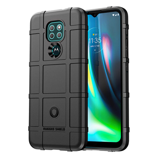 Motorola Moto G9/G9 Play/G9 Power/G9 Plus - Shield Shockproof Rugged Heavy Duty Case With 2PC Tempered Glass Screen Protector - i-Station Mobile Phone & Electronic Device Repair and Accessories