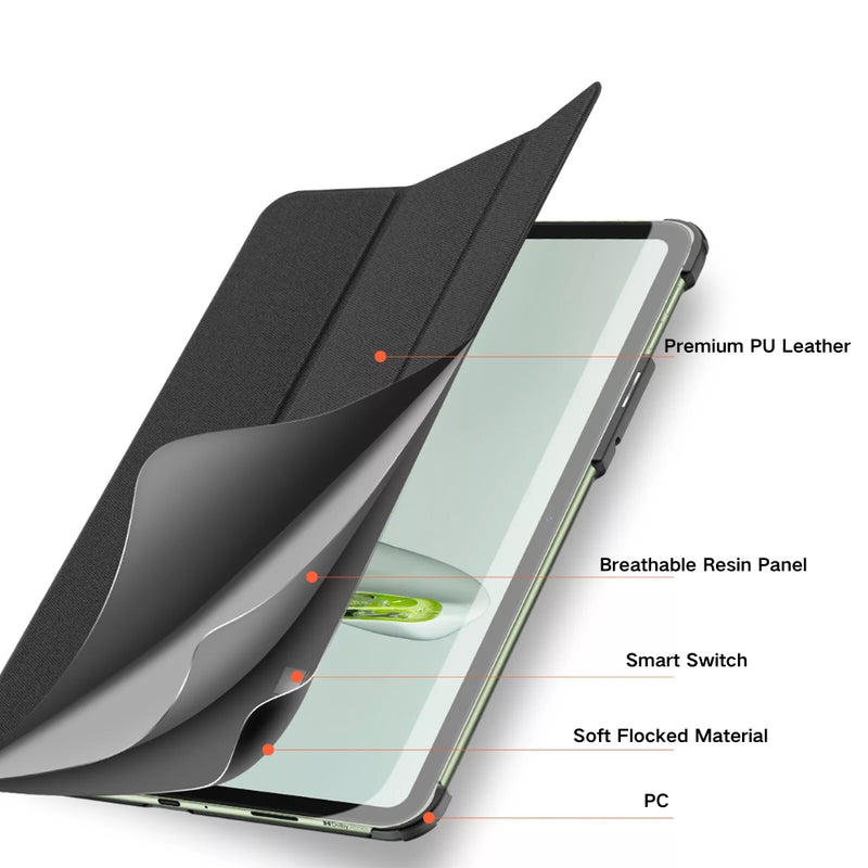 Load image into Gallery viewer, OnePlus Pad Pro (OPD2404) - Hard PC Smart Ultrathin Fashion Leather Flip Case - i-Station Mobile Phone & Electronic Device Repair and Accessories