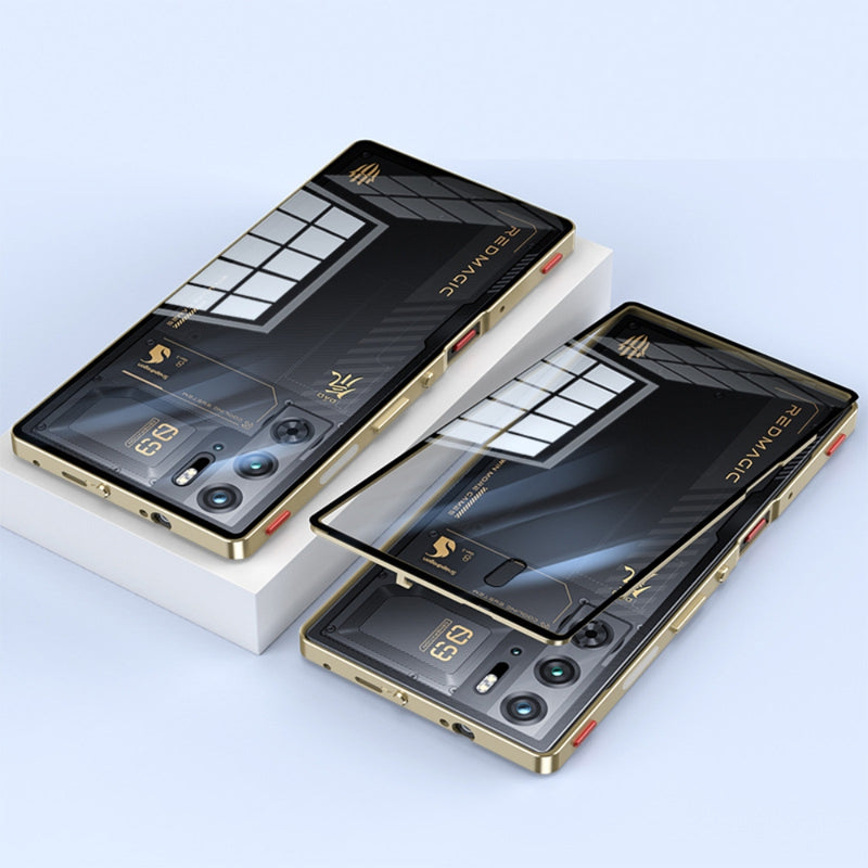 Load image into Gallery viewer, ZTE nubia Red Magic 9S Pro / 9S Pro Plus - Metal Frame Frosted Magnetic Phone Case - i-Station Mobile Phone & Electronic Device Repair and Accessories