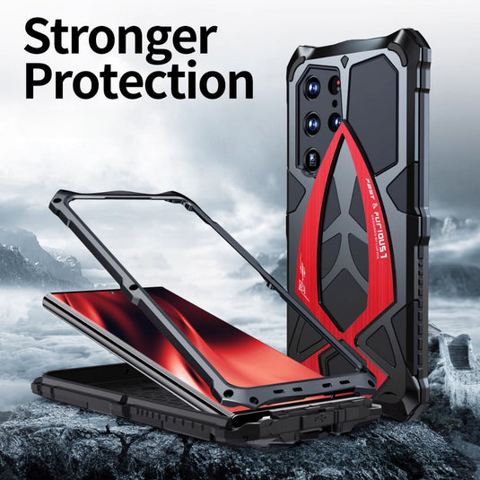 Samsung Galaxy S24 Ultra 5G(SM-S928) - Military Grade Shockproof Metal Armor Protective Case - i-Station Mobile Phone & Electronic Device Repair and Accessories
