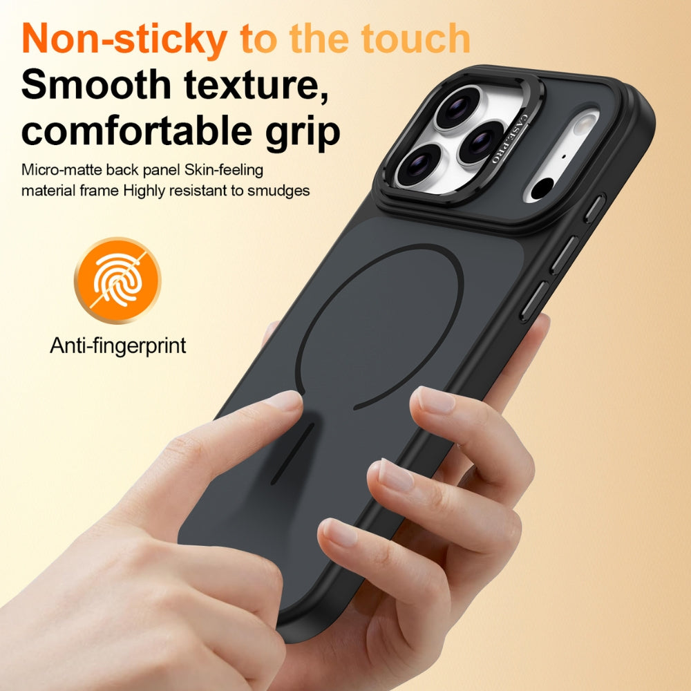 Apple iPhone 18 Pro Max - Bright Color Contrast Skin-feel Camera Bracket Magsafe Phone Case - Polar Tech Australia