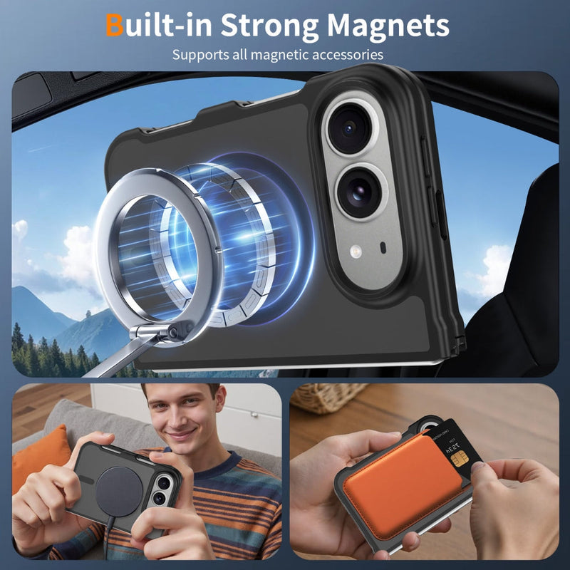 Load image into Gallery viewer, Apple iPhone Duo - Matte Frosted Magnetic Phone Case - Polar Tech Australia