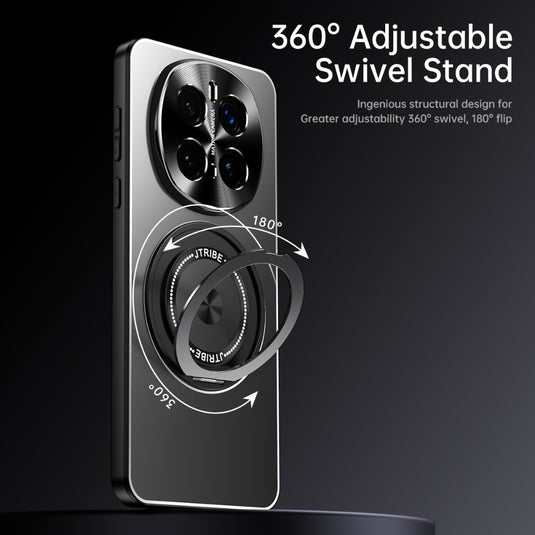 Honor Magic7/Pro - Rotating Holder Frosted Metal Phone Case - i-Station Mobile Phone & Electronic Device Repair and Accessories