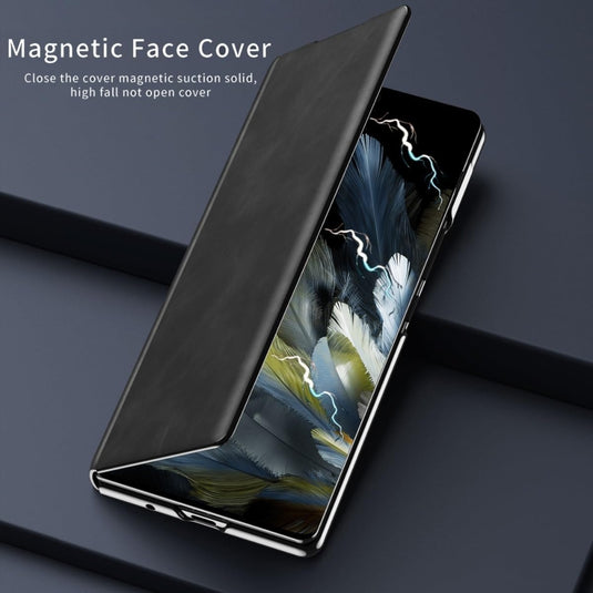 OPPO Find N3 (CPH2499) - Napa Texture Full Cover Shockproof Case - i-Station Mobile Phone & Electronic Device Repair and Accessories