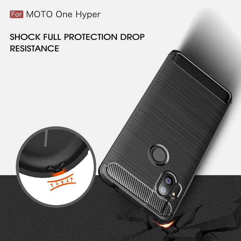 Load image into Gallery viewer, Motorola Moto One Hyper - Shield Shockproof Rugged Heavy Duty Case  With 2PC Tempered Glass Screen Protector - i-Station Mobile Phone & Electronic Device Repair and Accessories