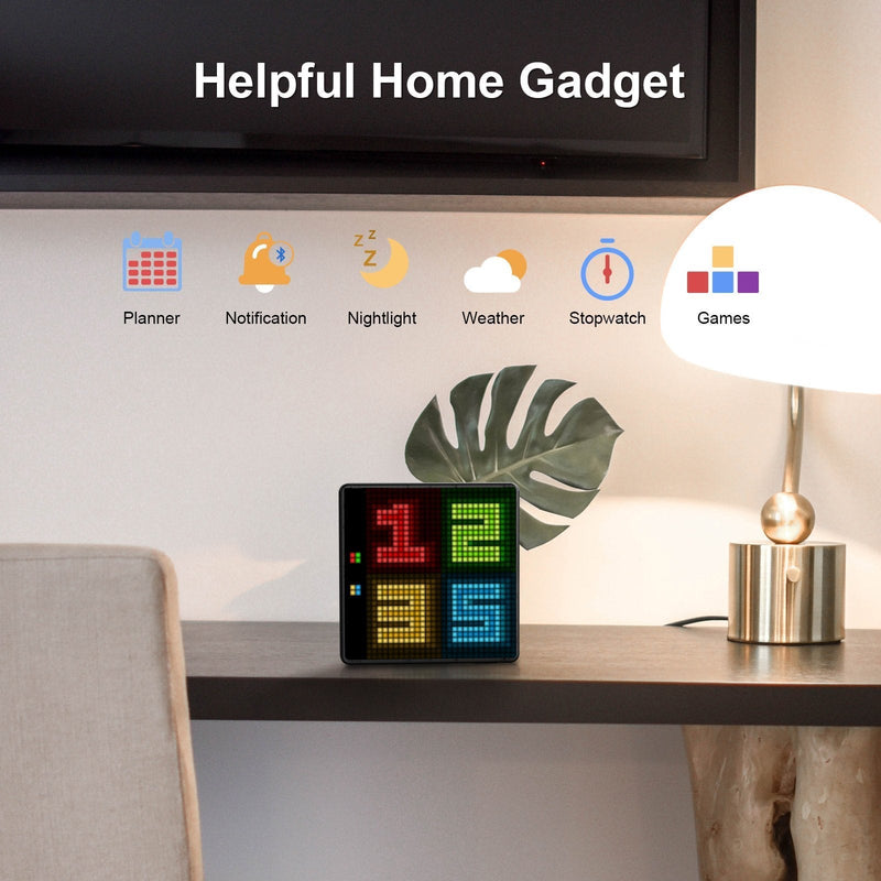 Load image into Gallery viewer, Divoom Pixoo-Max WiFi Pixel Art 32x32 LED Display Unique Lighting Decoration App Control Perfect Gift - i-Station Mobile Phone & Electronic Device Repair and Accessories