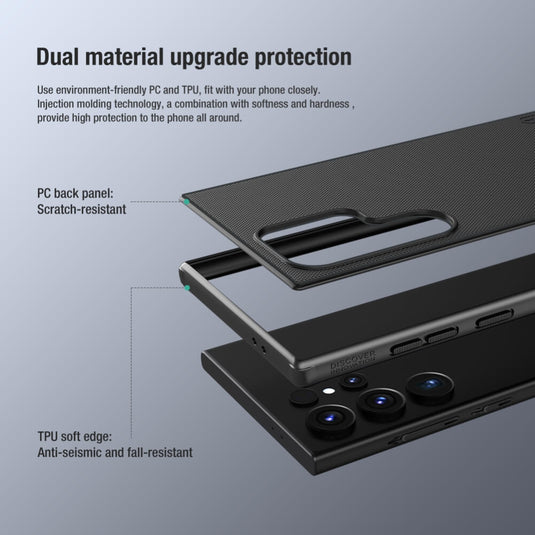 Samsung Galaxy S23/Plus/Ultra/FE - Nillkin Super Frosted Shield Pro Matte Cover Case - i-Station Mobile Phone & Electronic Device Repair and Accessories