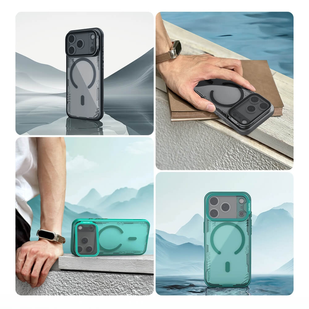 Apple iPhone 18 Pro Max - Nillkin Iceblade Prop Frame version Magnetic Camera protective cover case - Polar Tech Australia