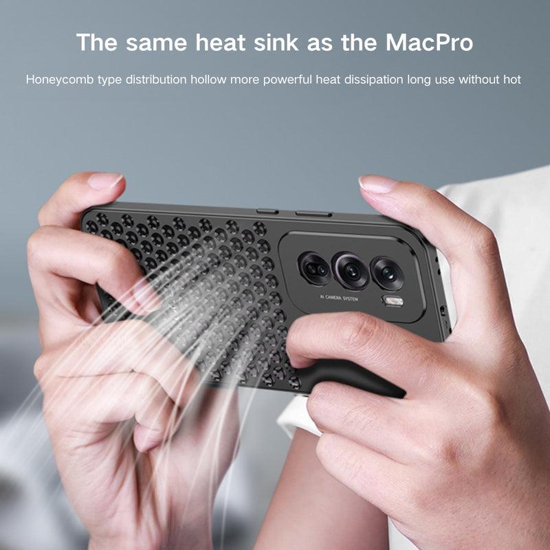 Load image into Gallery viewer, OPPO Reno12/Pro - Metal Heat Dissipation Phone Case - i-Station Mobile Phone & Electronic Device Repair and Accessories