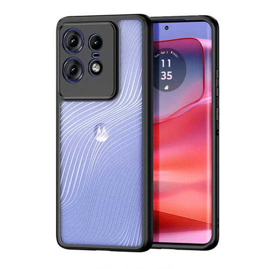 Motorola Moto Edge 60 Fusion Matte Transparent Full-Cover Shockproof Protective Case - i-Station Mobile Phone & Electronic Device Repair and Accessories