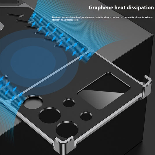 ZTE nubia Red Magic 10 Pro / 10 Pro Plus - Metal Heat Dissipation Clip-On Frameless Shockproof Phone Case - i-Station Mobile Phone & Electronic Device Repair and Accessories