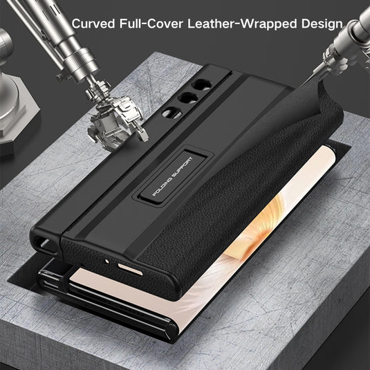 Honor V Purse - Full Coverage Folding Leather Phone Case - i-Station Mobile Phone & Electronic Device Repair and Accessories