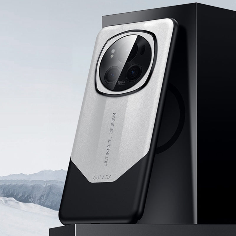 Load image into Gallery viewer, Honor Magic6/Pro - Splicing Plain Leather PC Shockproof Phone Case - i-Station Mobile Phone & Electronic Device Repair and Accessories