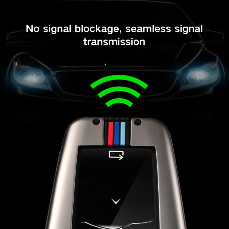 Load image into Gallery viewer, BMW Metal Shell & Soft Silicone Full Protection Car Key Fob Case Cover For 5, 6, 7 Series, X3, X5, X6, X7 - i-Station Mobile Phone & Electronic Device Repair and Accessories