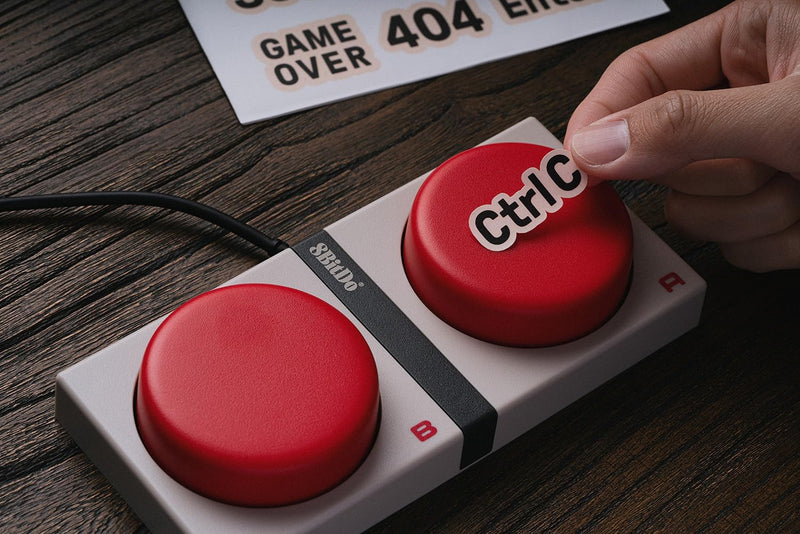 Load image into Gallery viewer, 8BitDo Retro Mechanical Keyboard, Bluetooth/2.4G/USB-C Hot Swappable Gaming Keyboard with 87 Keys, Dual Super Programmable Buttons for Windows and Android (N) - i-Station Mobile Phone & Electronic Device Repair and Accessories