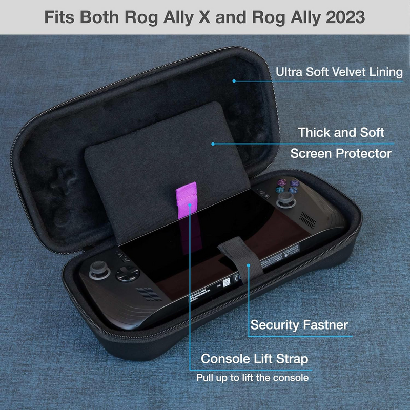 Load image into Gallery viewer, ASUS ROG Gally X - IINE EVA Hard Shell Portable Storage Slim Carrying Case Bag - i-Station Mobile Phone & Electronic Device Repair and Accessories