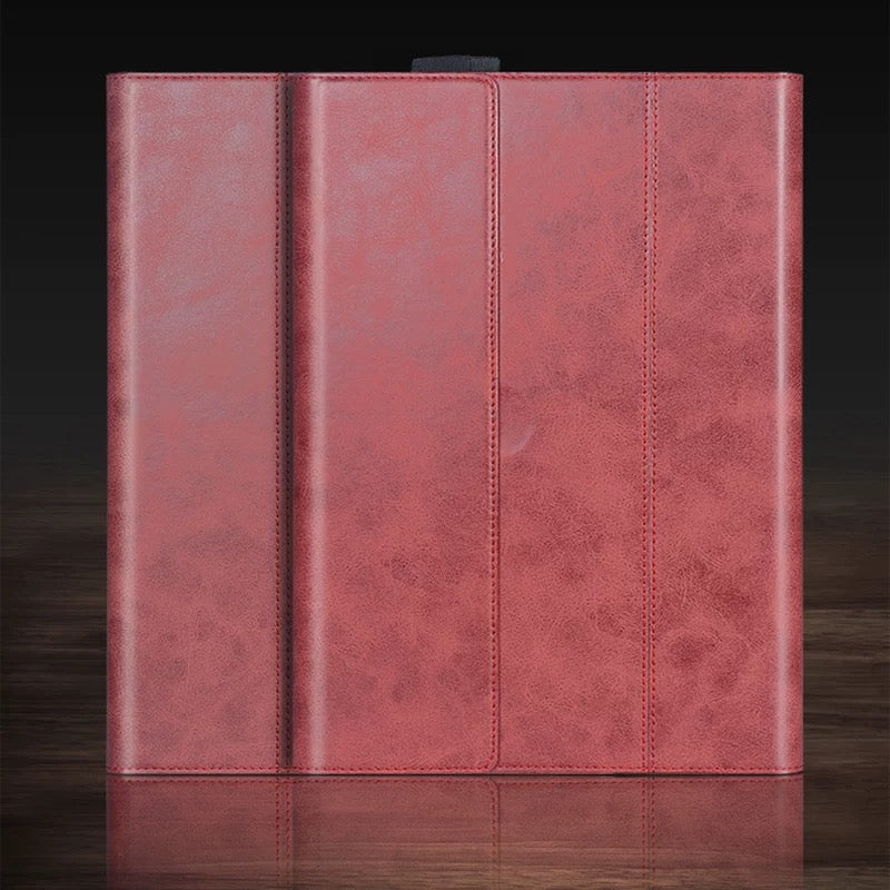 Load image into Gallery viewer, Microsoft Surface Pro X - Genuine Leather Full-Body Protective Magnetic Closure Case - i-Station Mobile Phone & Electronic Device Repair and Accessories