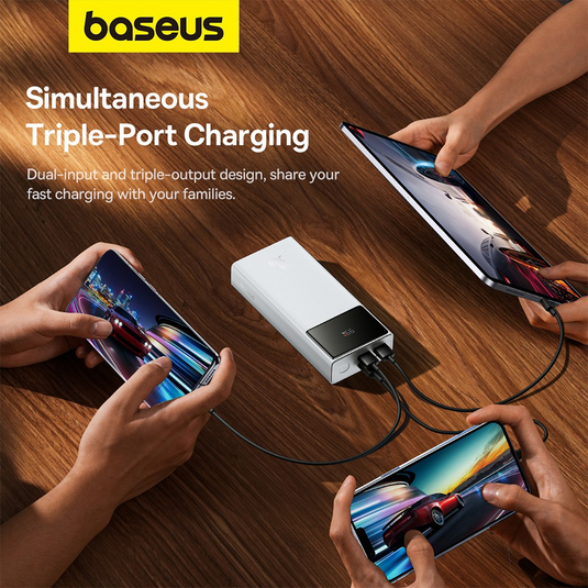 Baseus Star-Lord Digital Display Fast Charging Power Bank 20000mAh 30W - i-Station Mobile Phone & Electronic Device Repair and Accessories