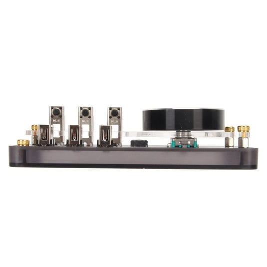 Retro look USB Hub with Volume Control RGB Ambient Light for Win PC for OS X Laptop Boyfriend Gift - i-Station Mobile Phone & Electronic Device Repair and Accessories