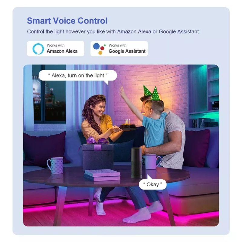Load image into Gallery viewer, RGB Lighting TV LED Backlights USB Backlight Strip 300CM WiFi & Remote Control - i-Station Mobile Phone & Electronic Device Repair and Accessories