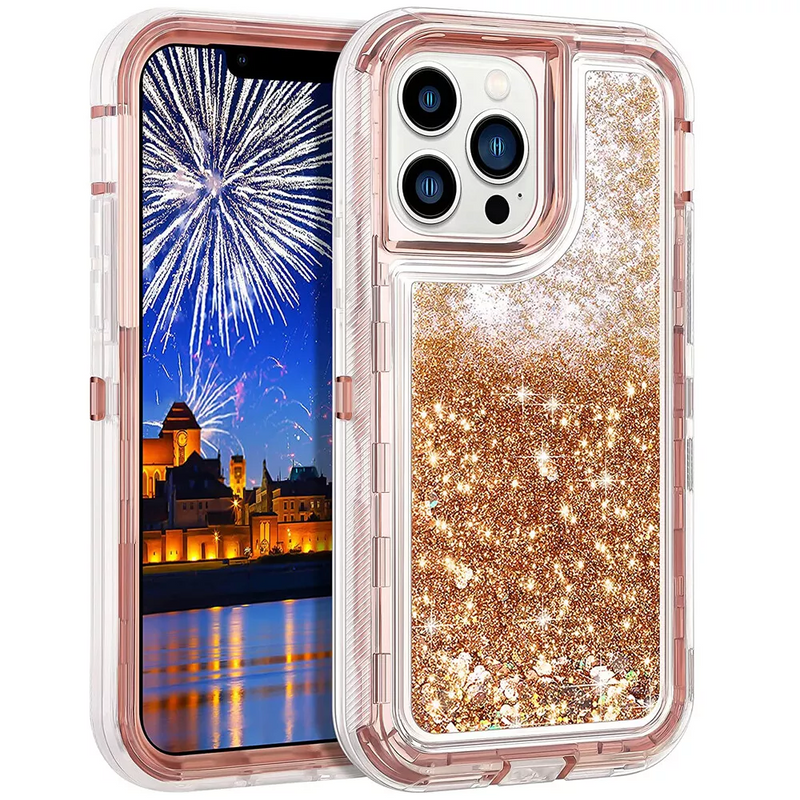 Load image into Gallery viewer, Apple iPhone 6/6S/7/8/Plus/SE 2020 Glitter Clear Transparent Liquid Sand Watering Case - i-Station Mobile Phone & Electronic Device Repair and Accessories